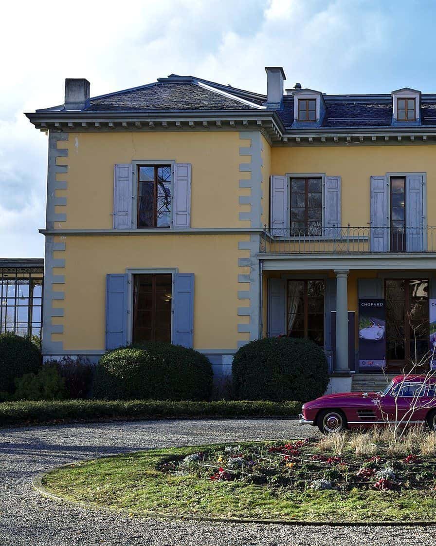 La Villa Sarasin au Grand-Saconnex, près de Genève, et ses jardins, lieu du salon horloger Time to Watches